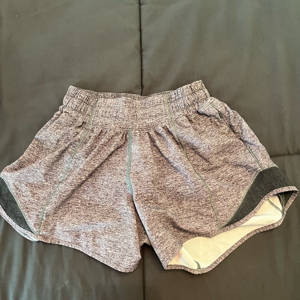 Lululemon Athletica Gray Athletic Shorts